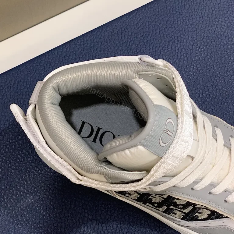 View 2 of Dior Soft-Structure High-Top: Monogram Mesh Luxury Sneaker
