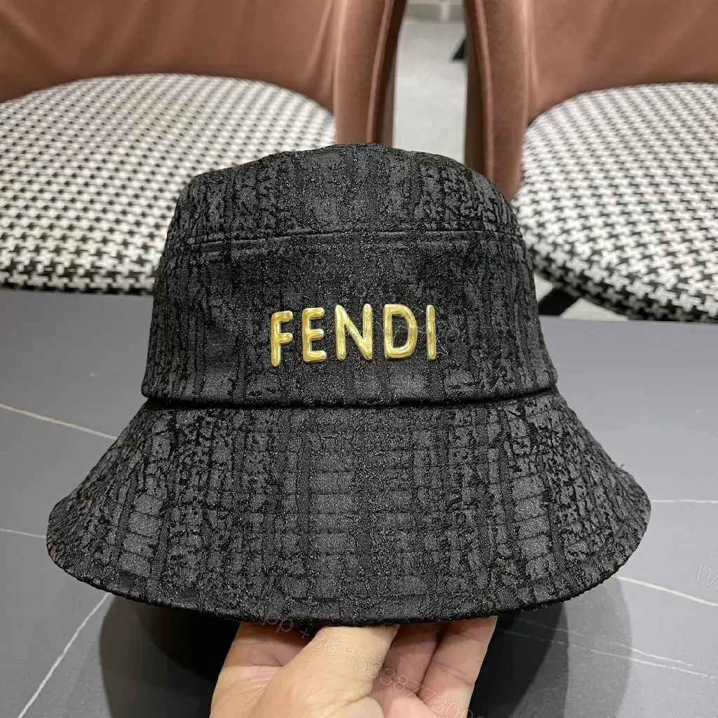 View 9 of Textured Monogram Bucket Hat: Luxe, Unisex, Night-to-Day Accessory