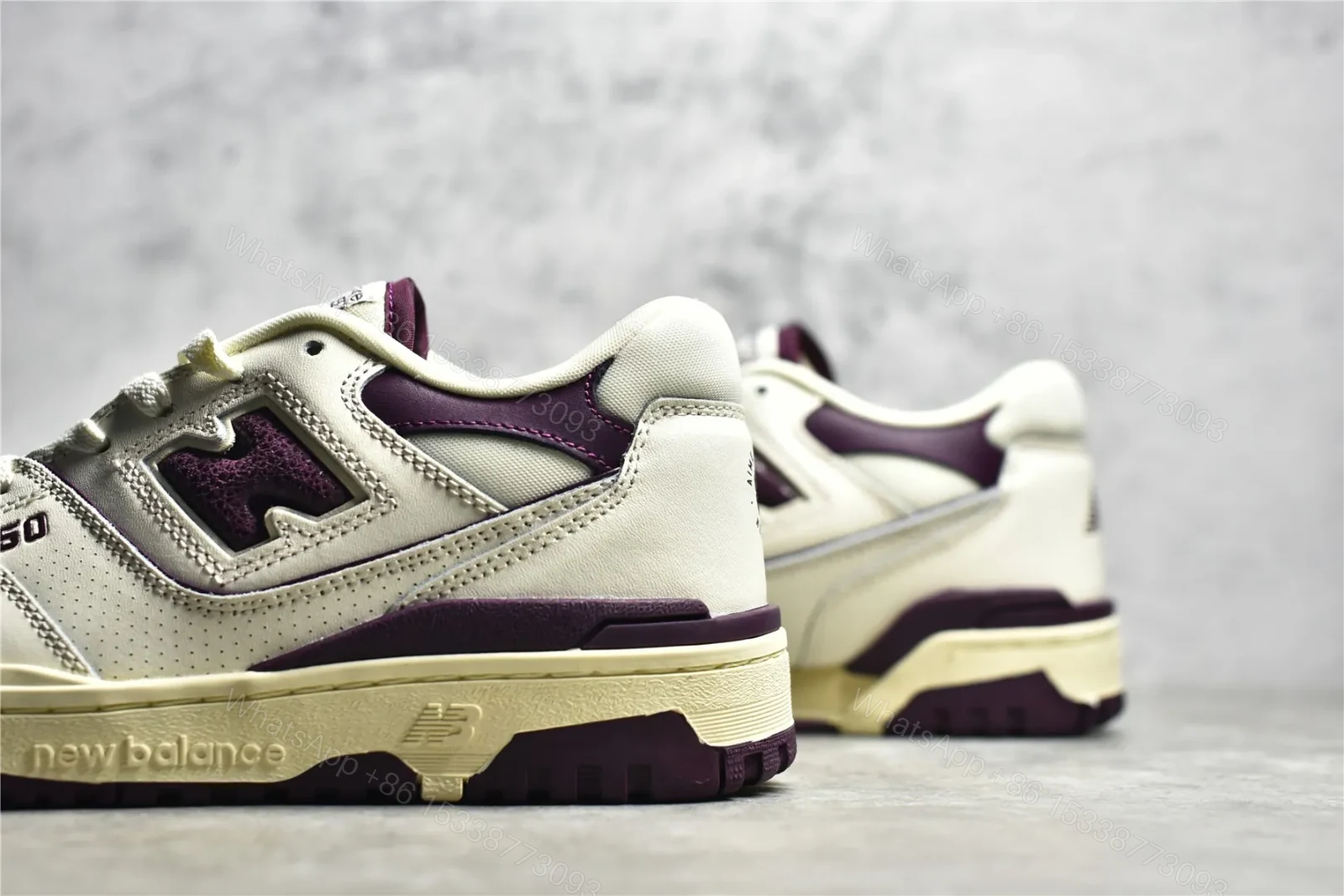 View 4 of New balance 550 White Purple