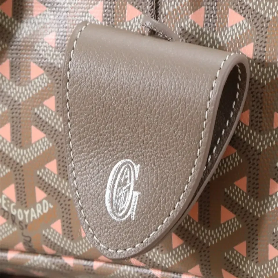 View 11 of 高仿Goyard*STLOUIP12滿印Tote手提袋咖粉免檢版小號