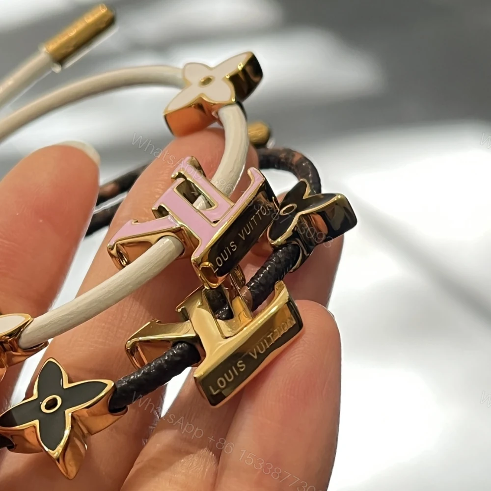 View 4 of Louis Vuitton Lv Iconic Bracelet Monogram Brown M1019Z