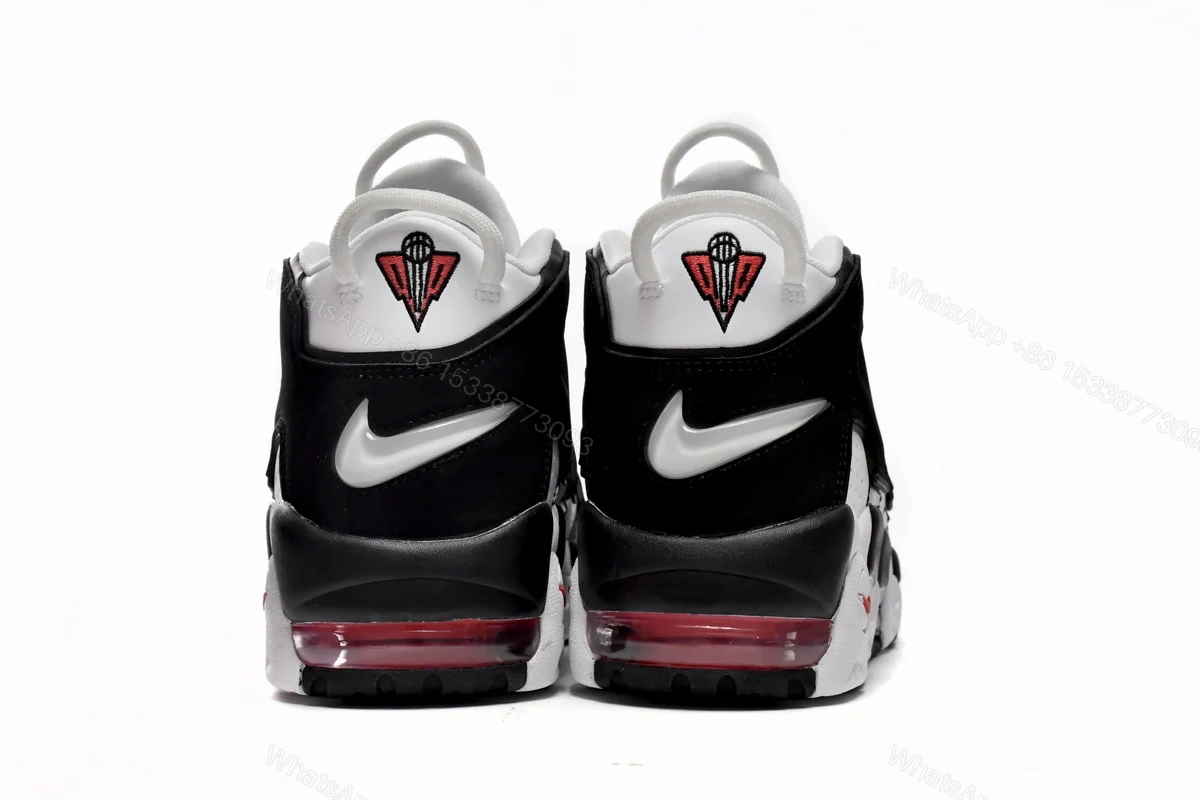 View 3 of Nike Air More Uptempo Black and White Panda 414962-105