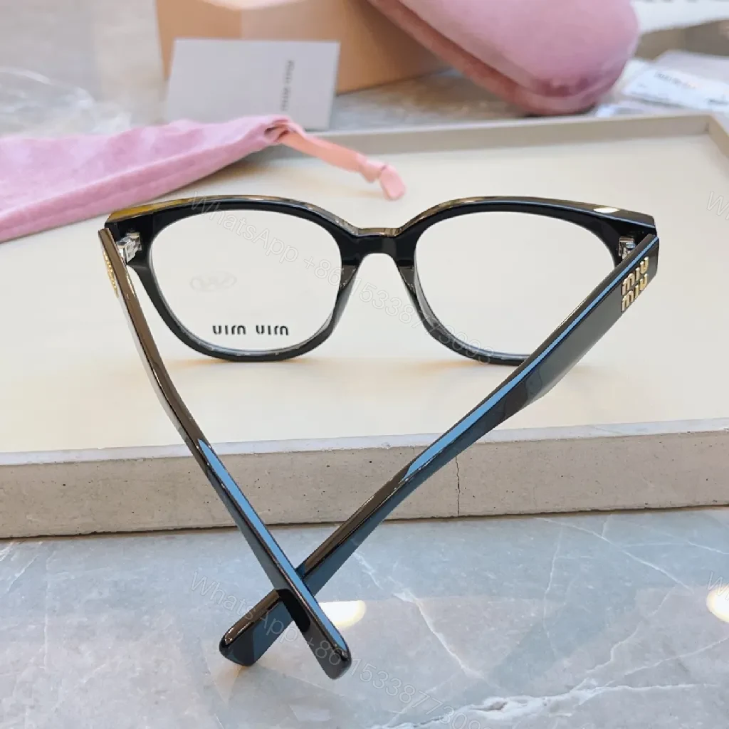 View 5 of Oversized Square Acetate Frames - Black/Brown Gradient, UV Protection