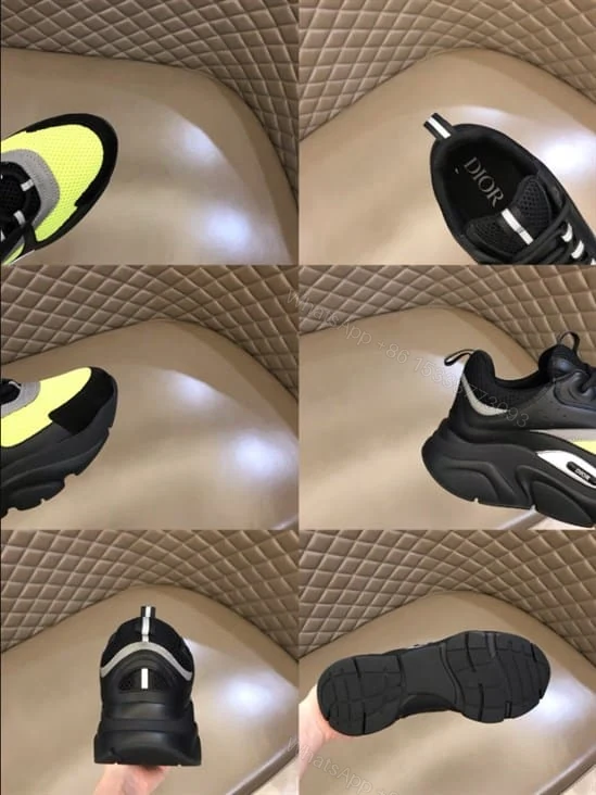 View 6 of B22 SNEAKER TECHNICAL MESH WITH AND CALFSKIN – CD100