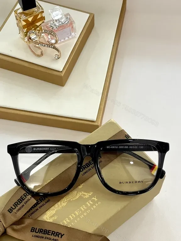 View 7 of Burberry Square Tortoiseshell Acetate Eyewear Frames