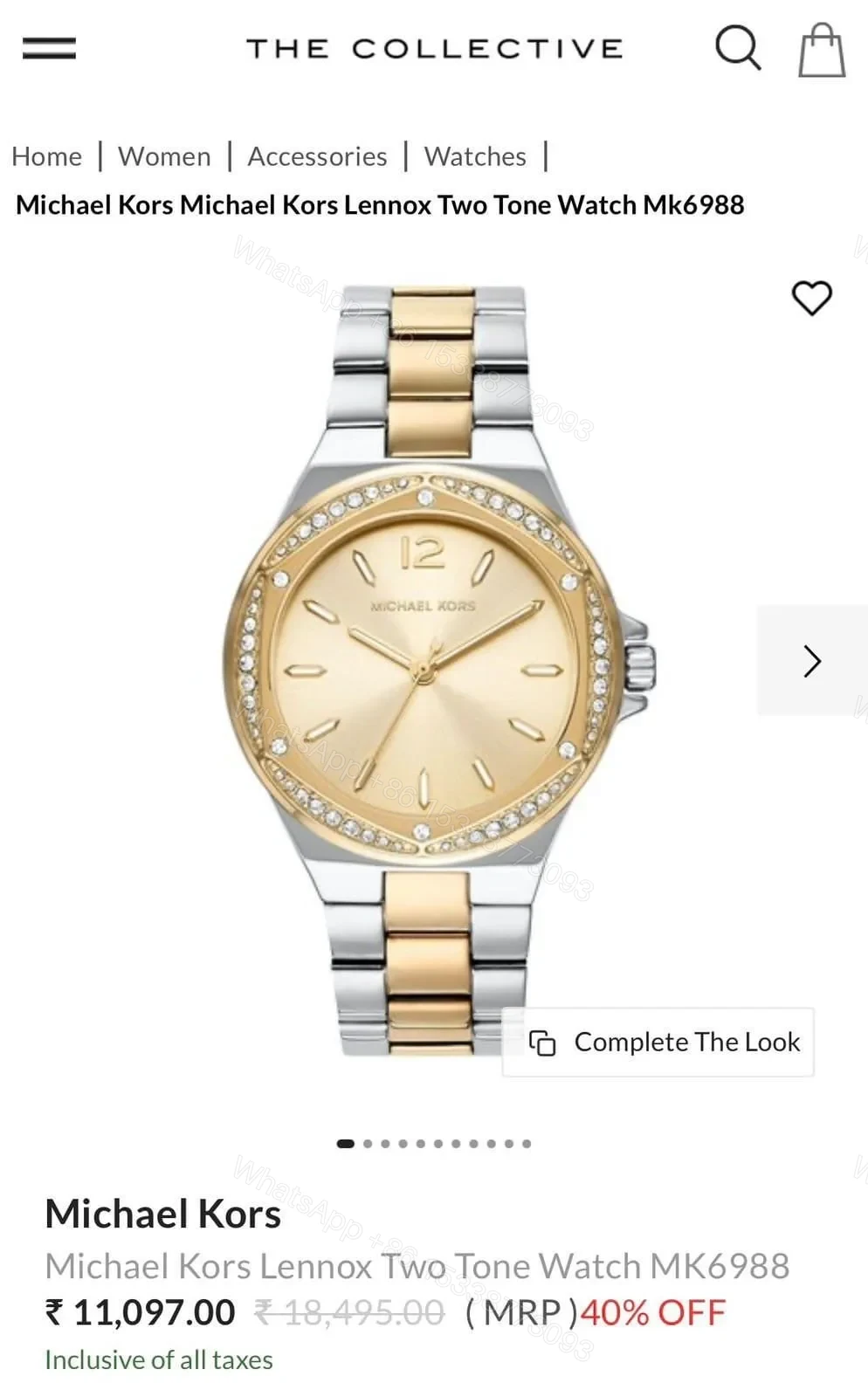 View 3 of Michael Kors Ladies Everest