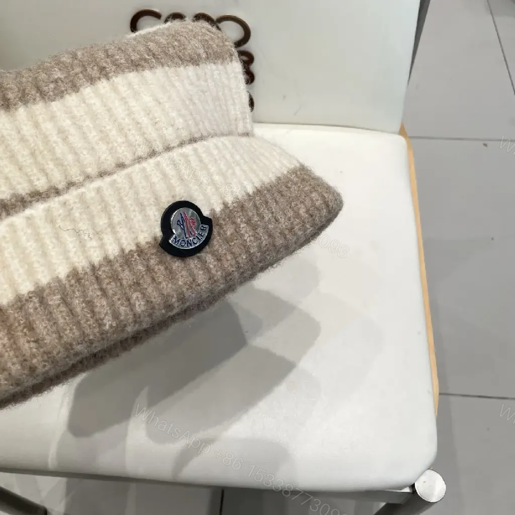 View 8 of Striped Knit Beanie: Cozy Warmth, Signature Detail, Premium casual