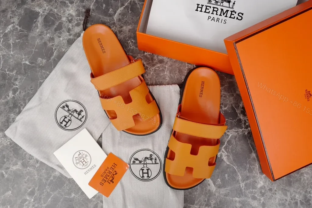 Vibrant HermÃ ̈s Oran Sandals â€” Bold Comfort, Luxury Style — view 1