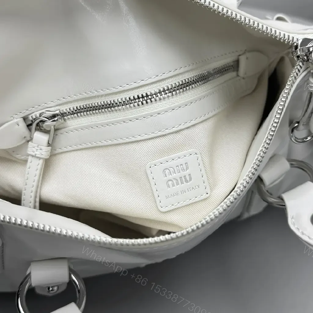 View 2 of Soft-Glossed Leather Satchel, Subtle Shine, Everyday Luxury Bag