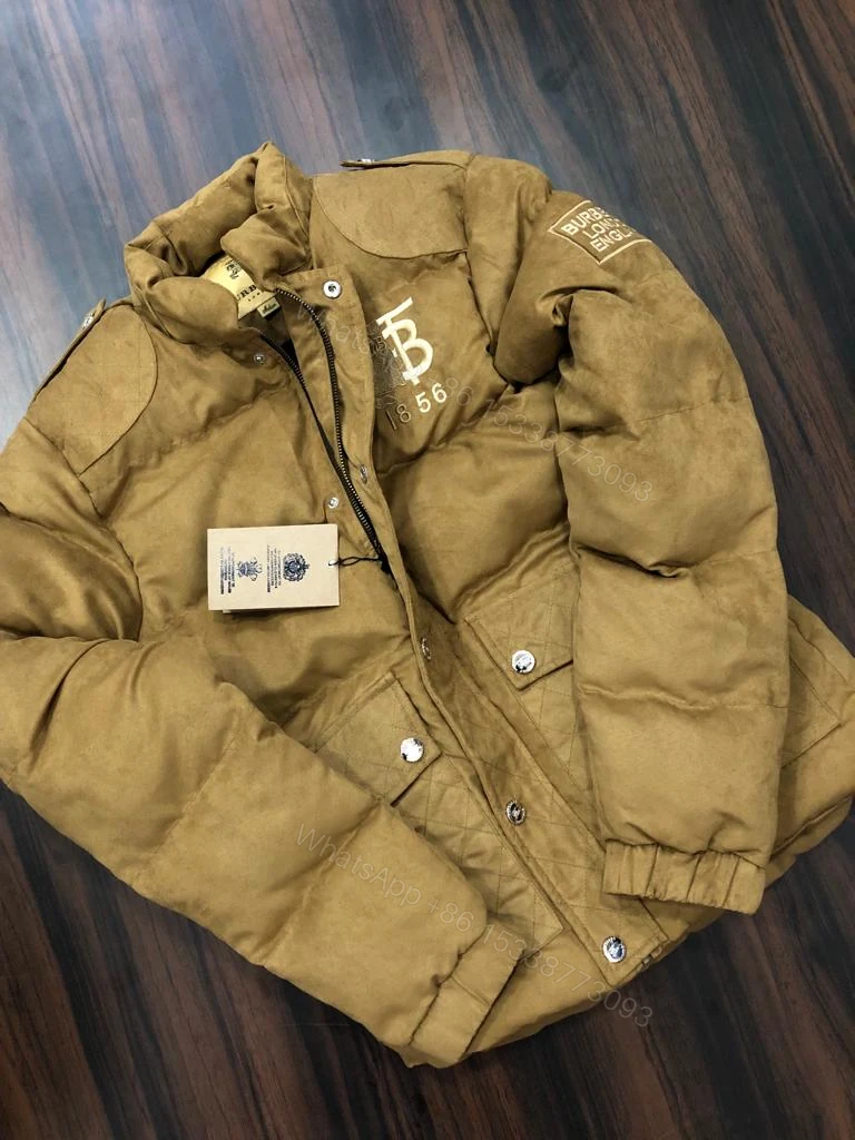 View 13 of FIRST COPY BURBERRY IMPORTED PUFFERS SUEDE JACKET