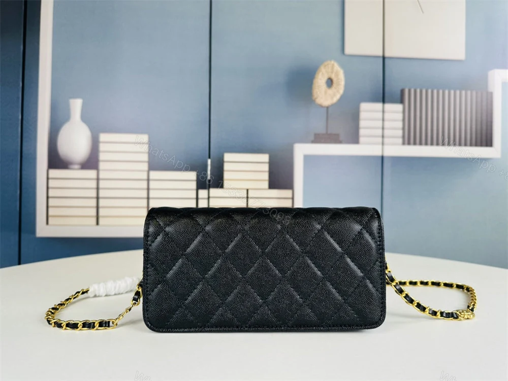 View 4 of CHANEL Matelasse Classic Flap Bag Lambskin Black Mini
