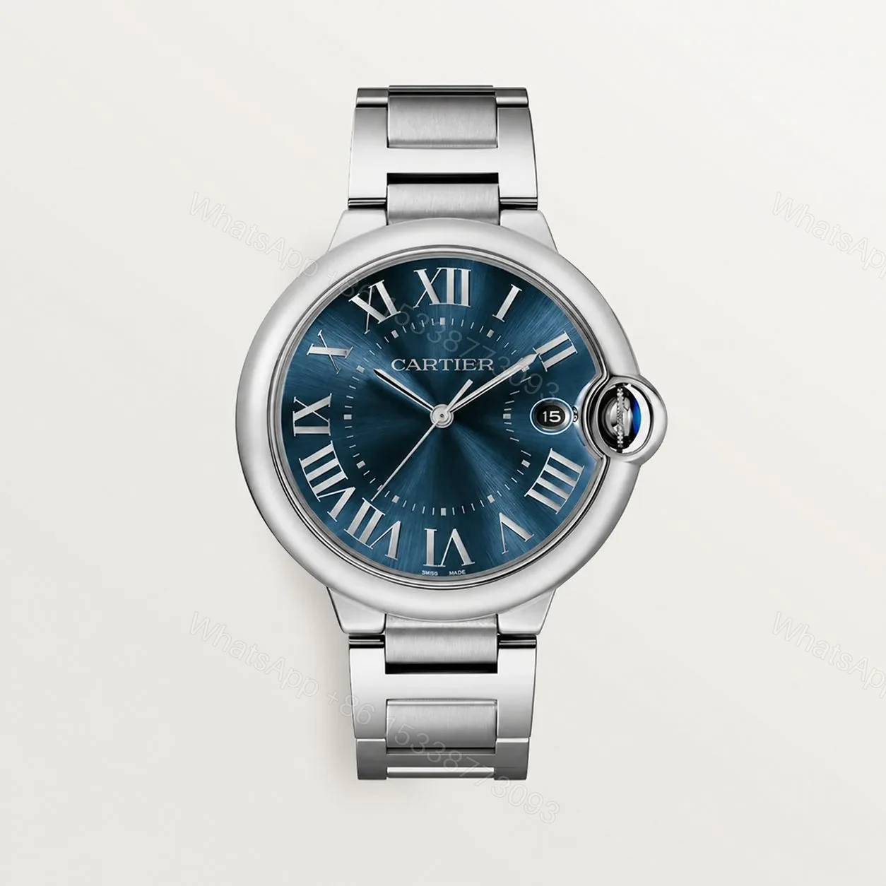 Cartier Ballon Bleu Blue Dial — view 1