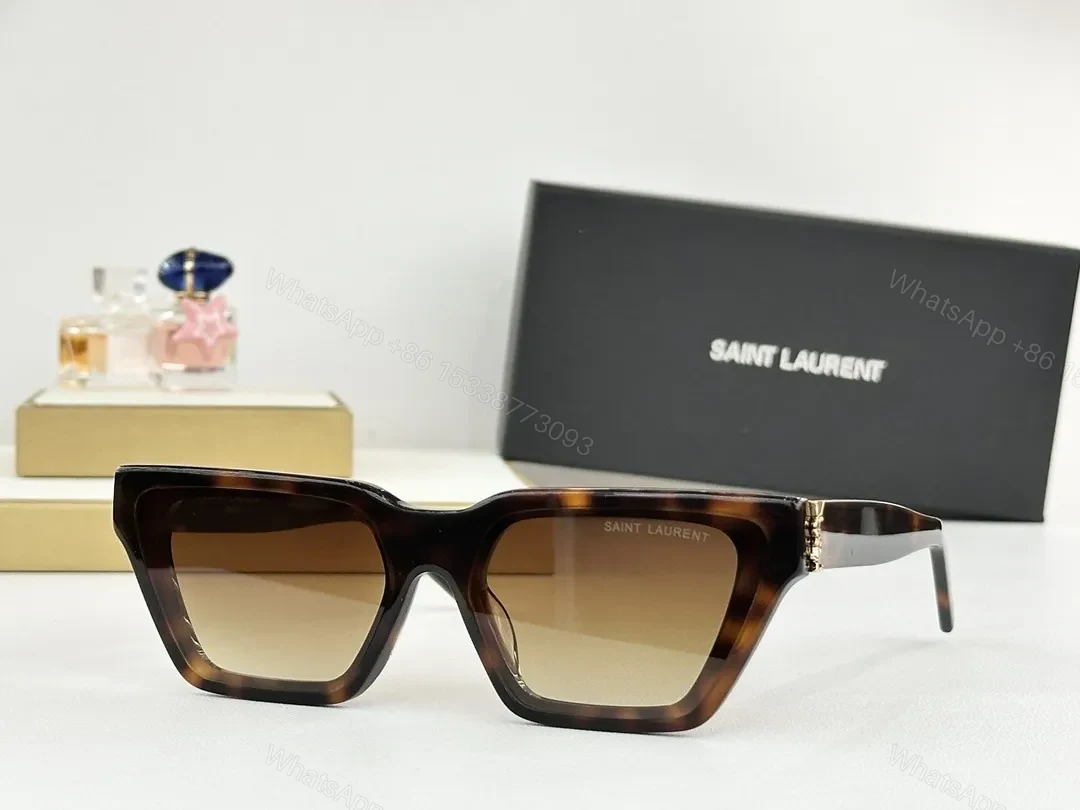 Bold Square Frames with Gradient Tint Sunglasses — view 1