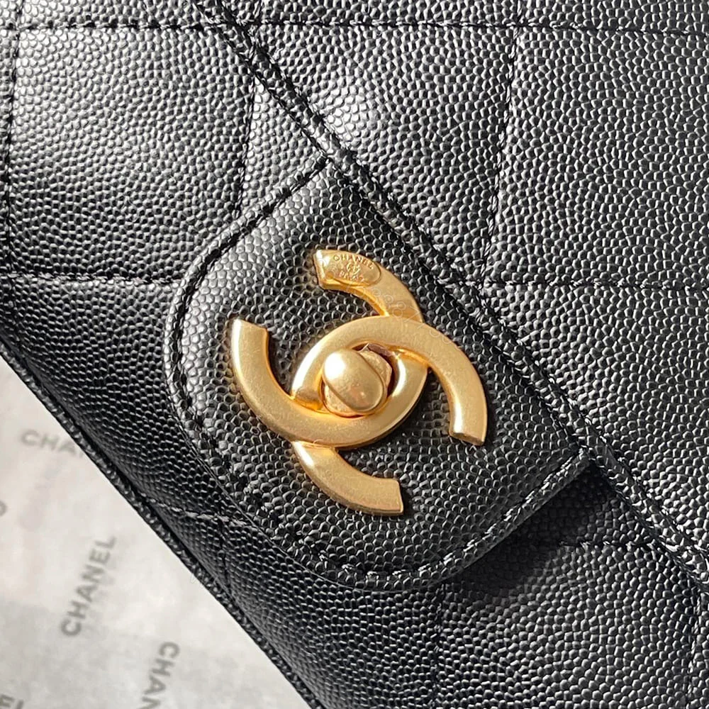 View 6 of CHANEL Mini Flap with top handle(HIGH-END GRADE)