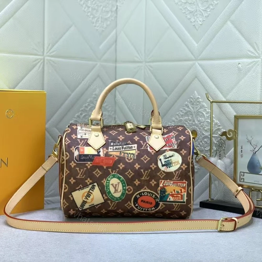 View 2 of Louis Vuitton Speedy Bandoulière 30 Other Monogram Canvas Autres Toiles 30Cm M47087