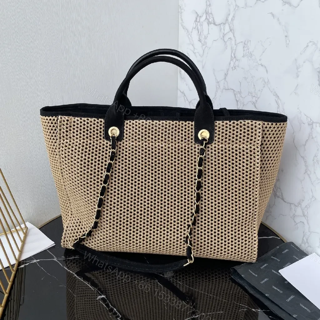 View 9 of Textured Beige Tote: Canvas, Modern, Bold Logo, Convertible Wallet Bag