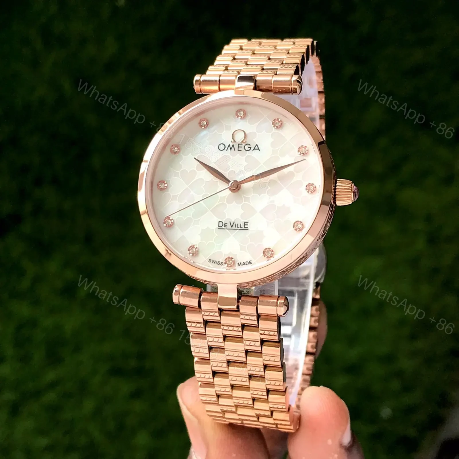 # Omega # For Her # 7AA Premium Series # Model – Women’s Rose Gold Collection # Dial Size – 32mm — view 1