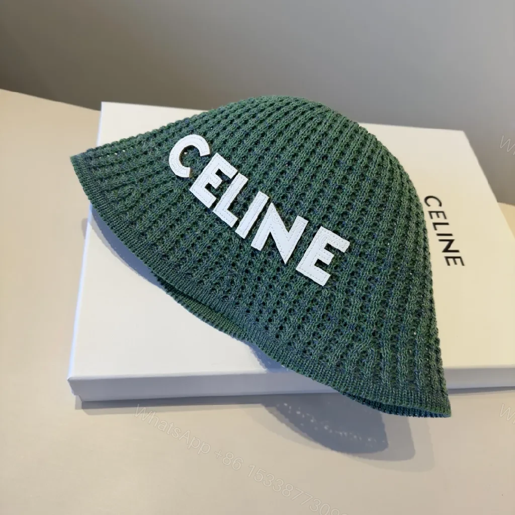 View 3 of Bold Celine-Inspired Knit Beanie for Everyday Warmth