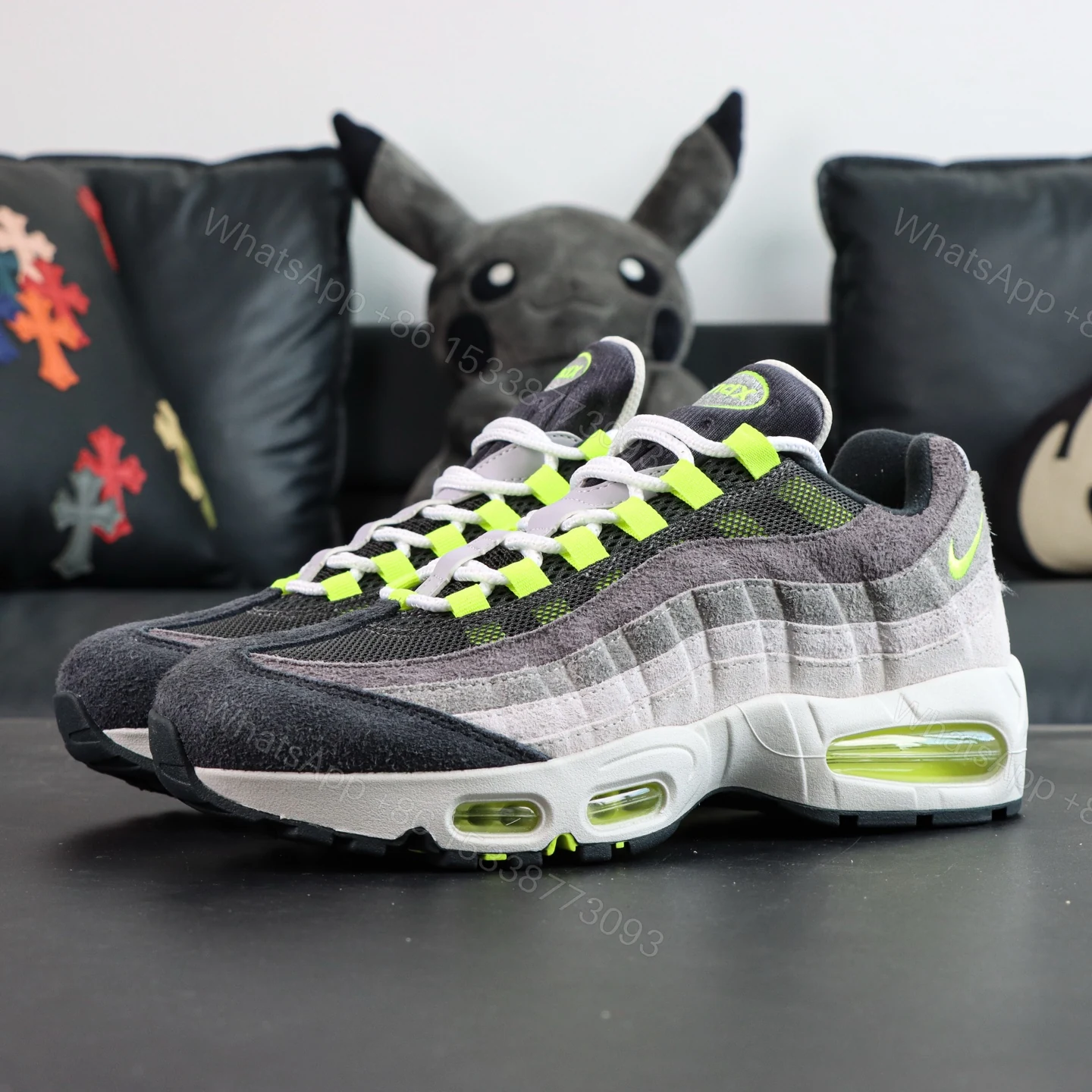 View 8 of Air Max 95 Big Bubble OG“Reverse Neon”