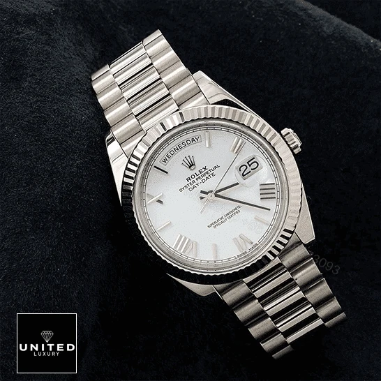 View 9 of Rolex Day-Date Stripe Dial Replica