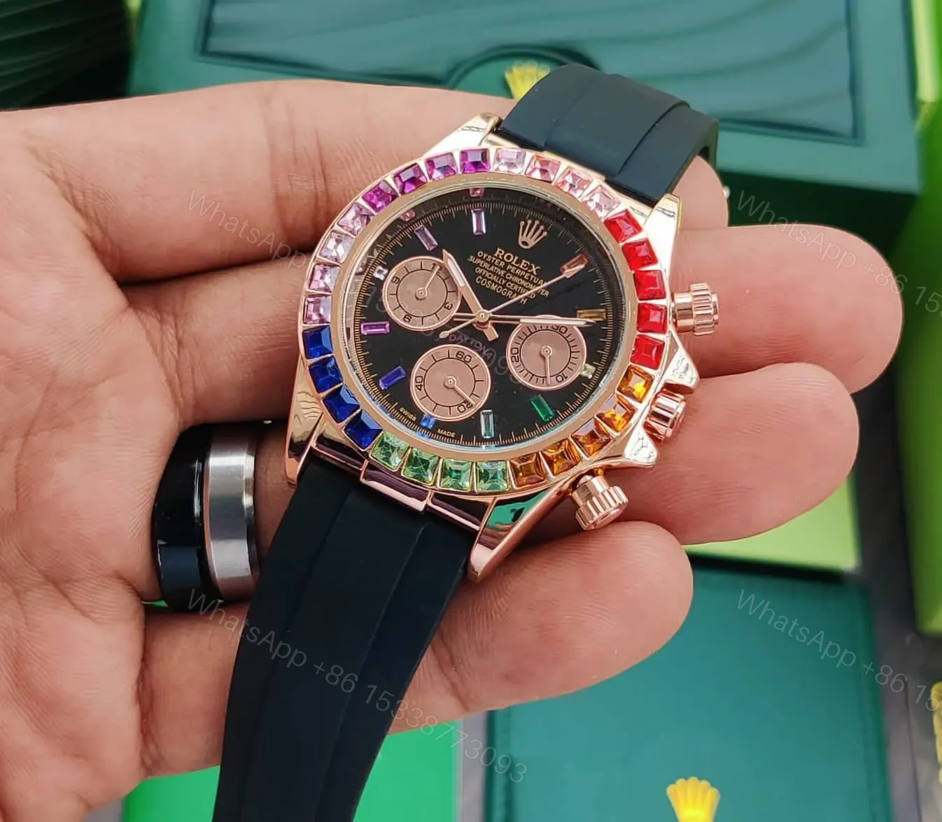 View 2 of Rolex For Men Dial Size 42MM Feature Working Chronograph