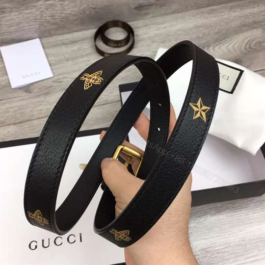 View 8 of GUCCI BEES AND STARS BELT – B39