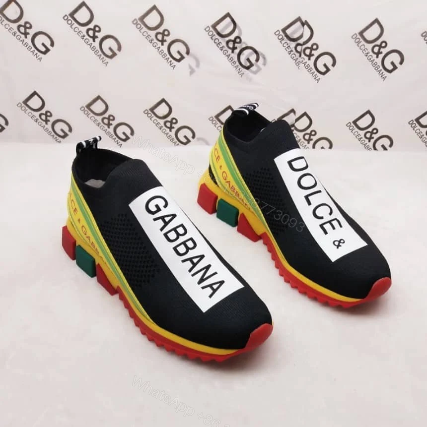 View 5 of DOLCE & GABBANA STRETCH MESH SORRENTO SNEAKERS WITH LOGO – DG47