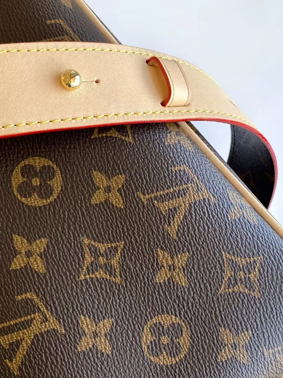 View 5 of Monogram Canvas Satchel: Luxe Everyday, Crossbody Ready