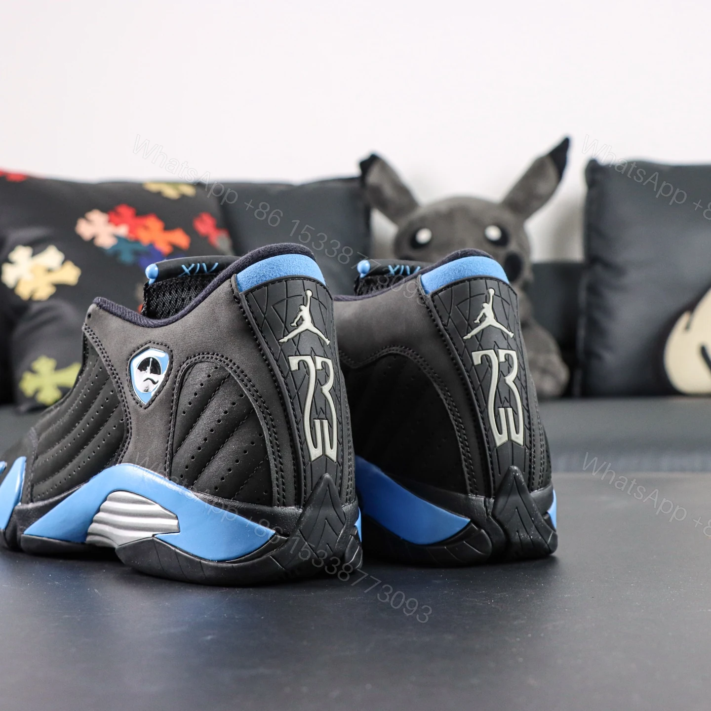 View 5 of Air Jordan 14 Retro University Blue