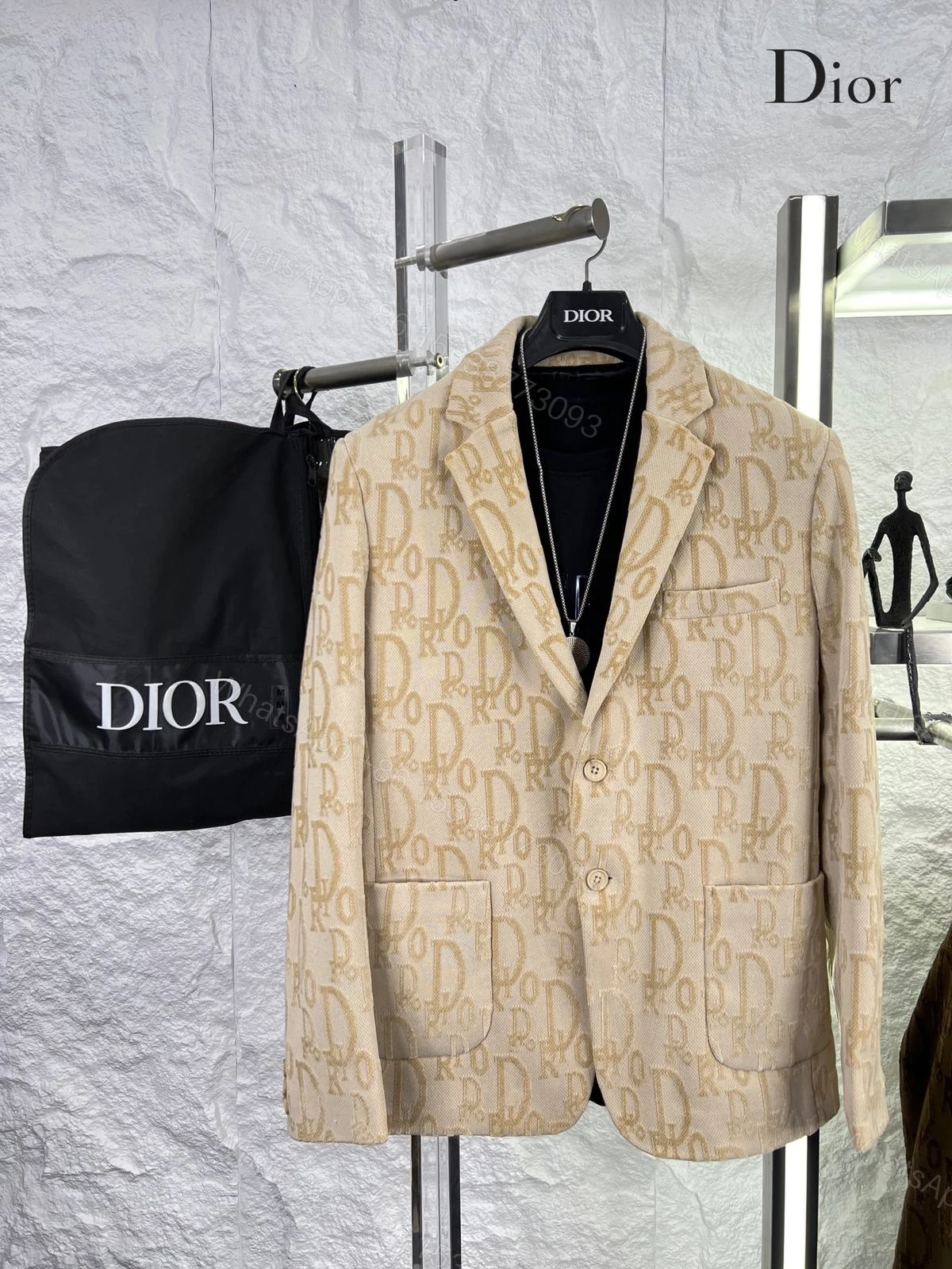 View 9 of FIRST COPY DIOR IMPORTED FABRIC BLAZERS FOR MEN