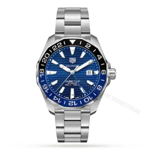 Replica TAG Heuer Aquaracer Men Automatic Blue Stainless Steel Watch WAY201T.BA0927 — view 1