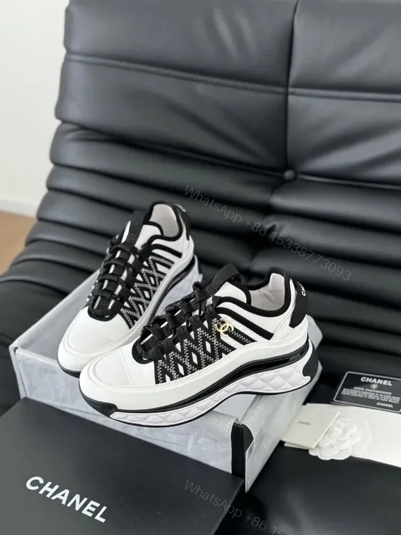 View 7 of Chanel-Inspired Luxe Sneakers: All-Day Comfort, Versatile Style