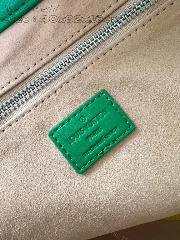 View 5 of Green Luxe Tote: Bold, Durable Designer-Inspired Bag