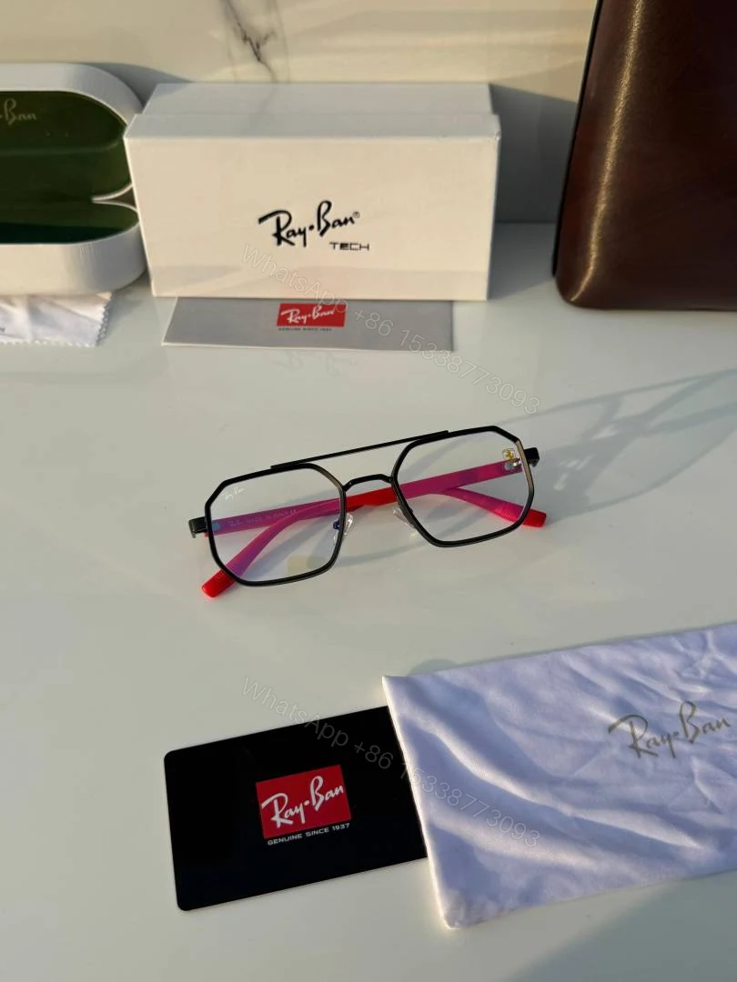 View 2 of First Copy Ray Ban RB8820 Black Plano Sunglasses Online India