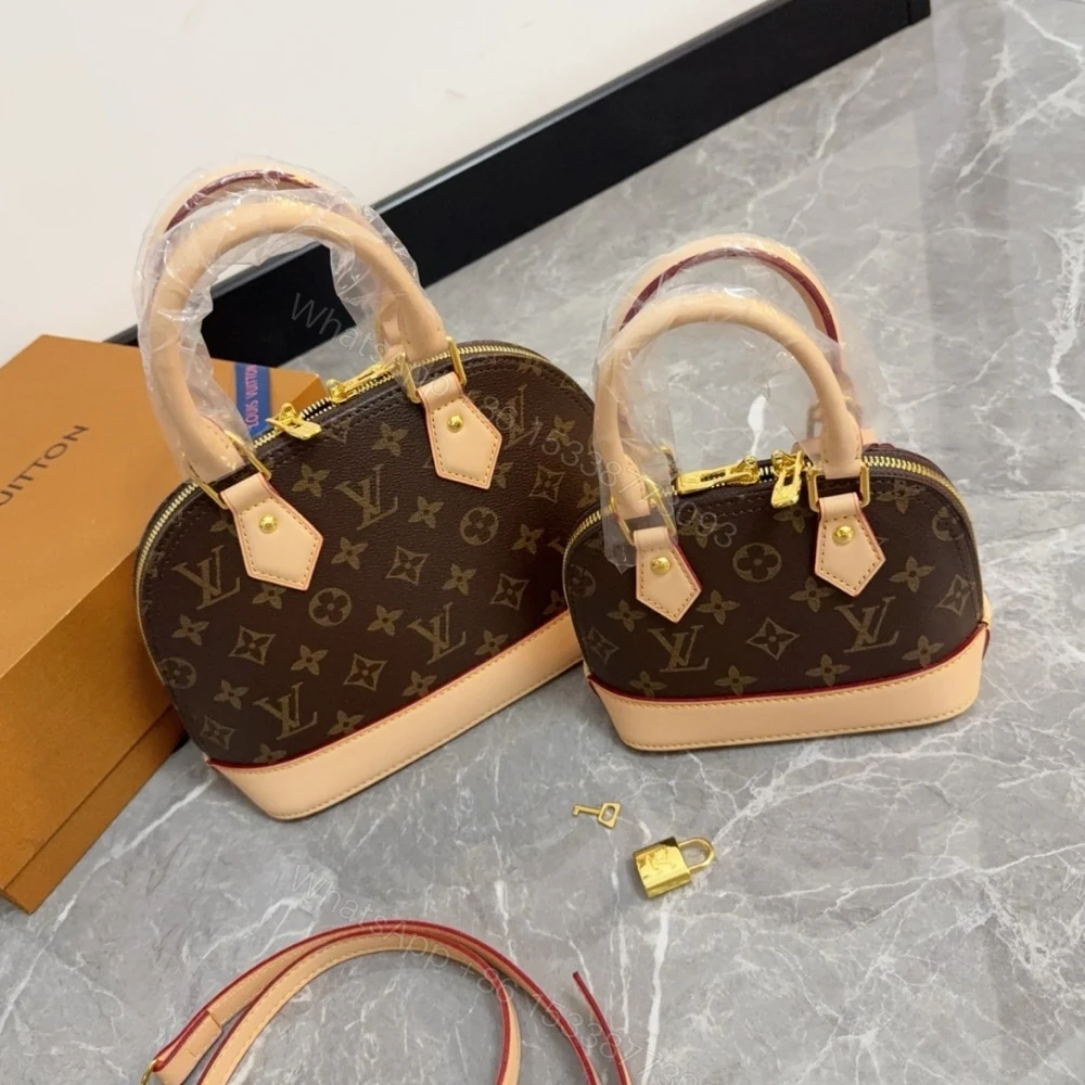 View 4 of Louis Vuitton X Takashi Murakami Monogram Cerise Nano Alma Brown 16 Cm