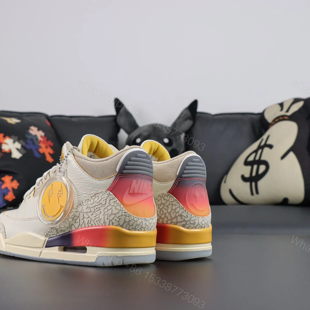 View 5 of Air Jordan 3 Retro x J Balvin ‘Medellin Sunset’ Reps