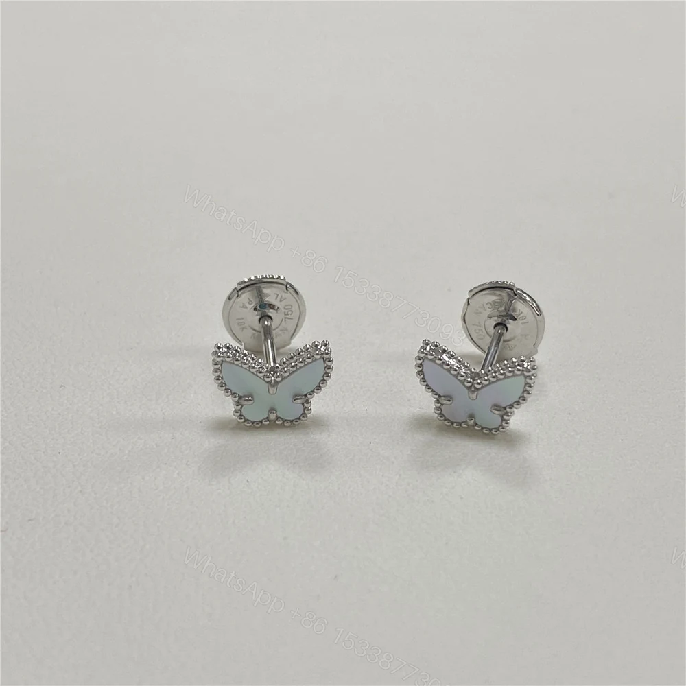Van Cleef Arpels Sweet Butterfly Earstuds VCARN5JM00 — view 1