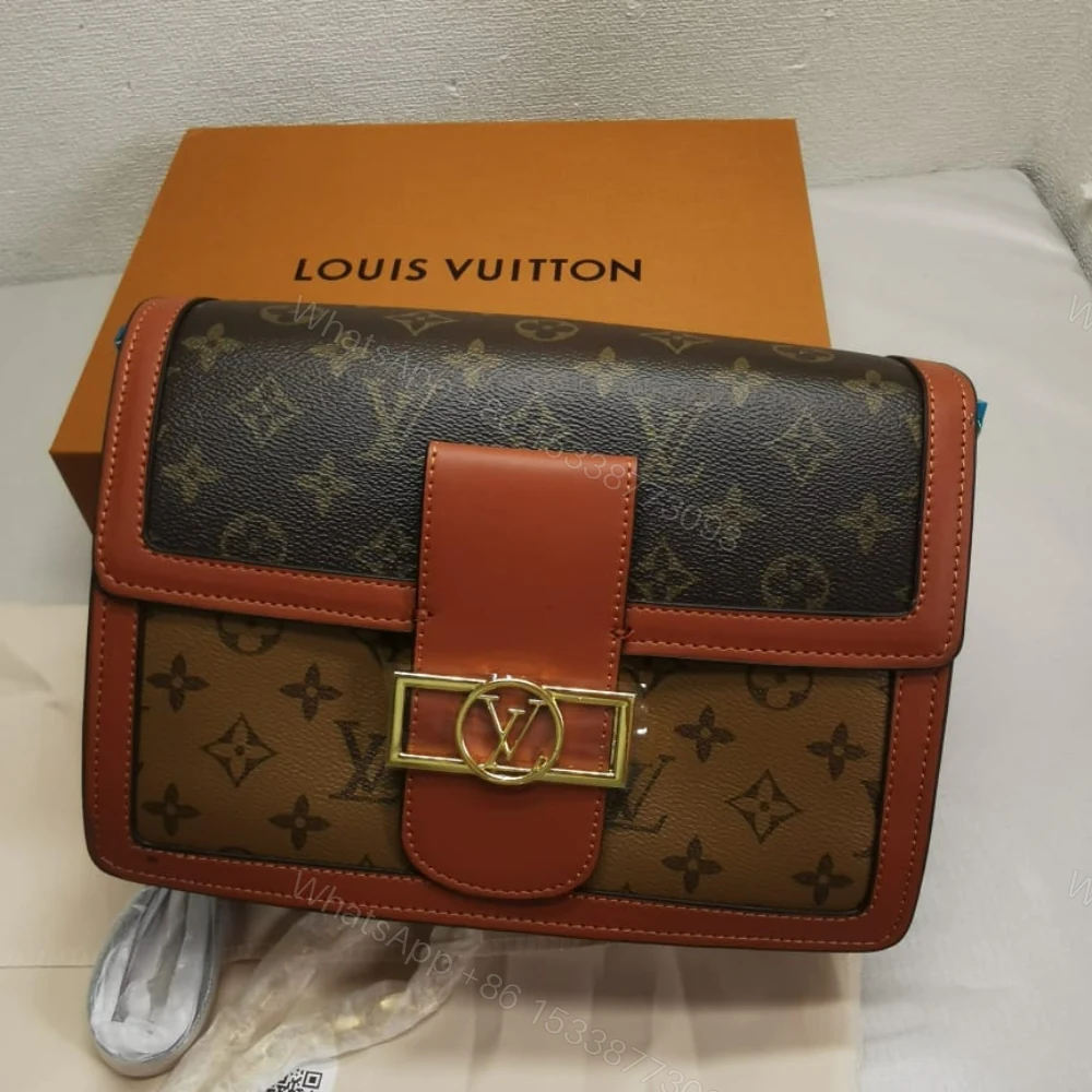 View 2 of Louis Vuitton Dauphine MM Monogram Brown 25Cm M45958