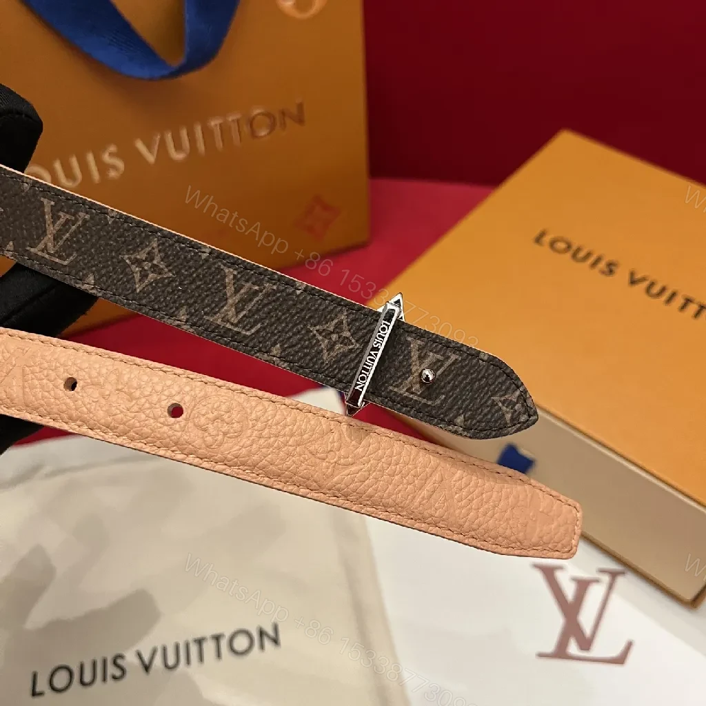 View 8 of Peony Pink Leather Belt: Subtle Texture, Bold Finish, Adjustable