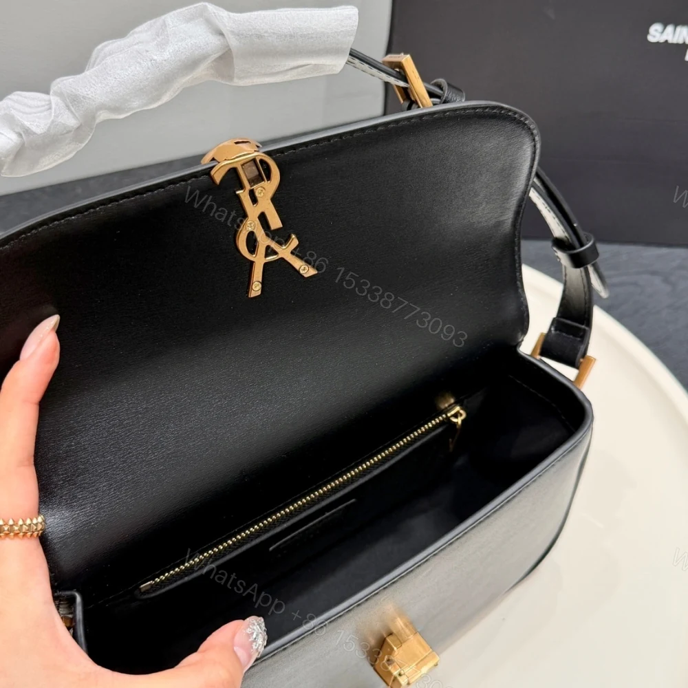 View 7 of Saint Laurent Solferino Medium In Box Black 29Cm