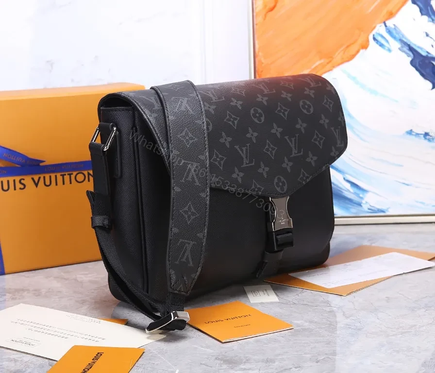 View 6 of Monogram Crossbody: Discreet Luxury, All-Day Utility Bag