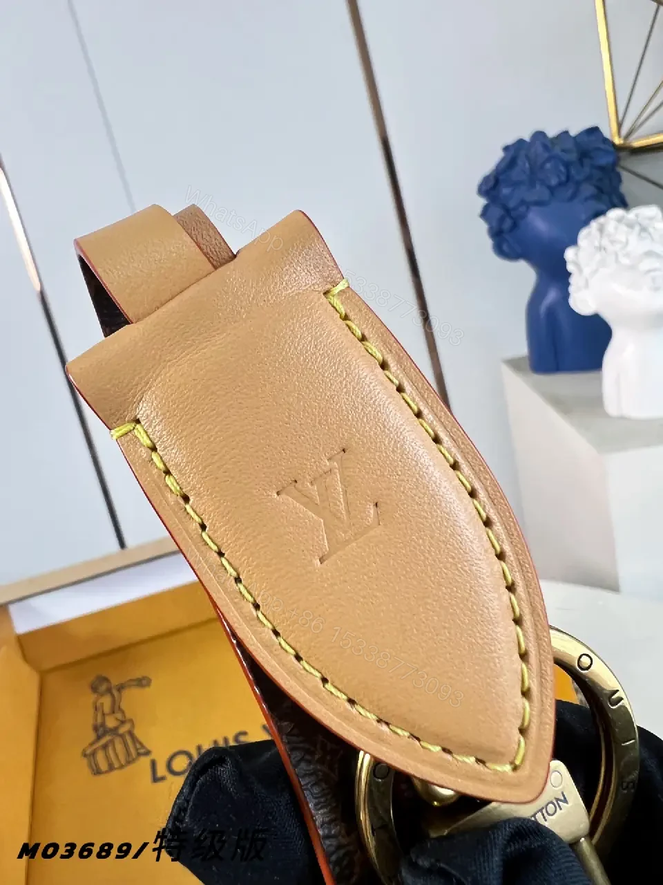 View 5 of Luxury Leather Belt Set: Designer-Inspired, Adjustable, Durable