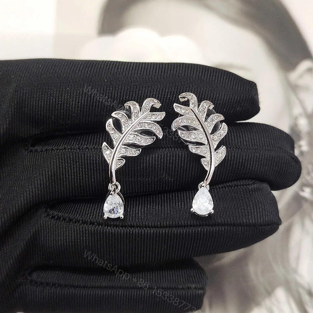 View 2 of CHANEL PLUME DE CHANEL EARRINGS