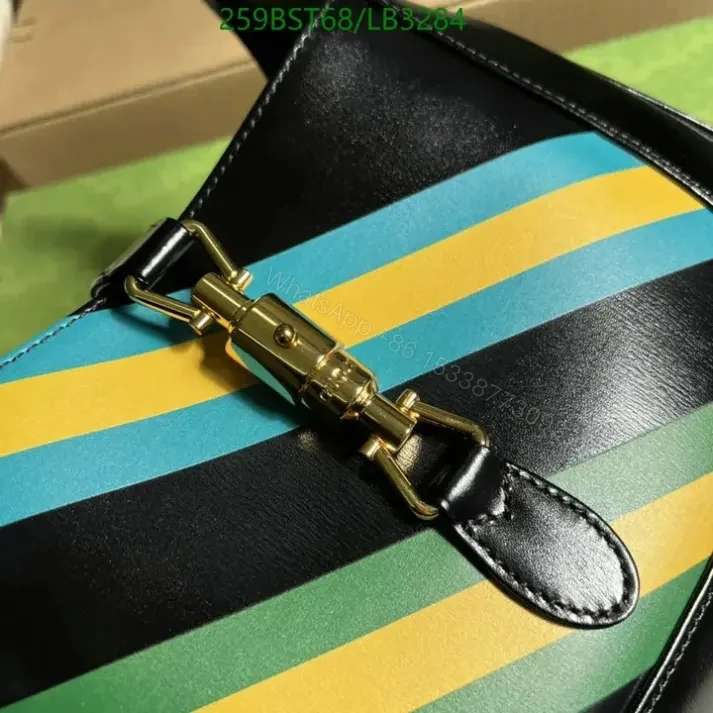 View 4 of Gucci Black Jackie 1961 Shoulder Bag LB32848 – Mirror Finish 1:1