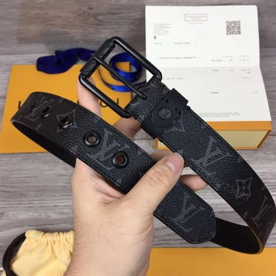 View 5 of LOUIS VUITTON VOYAGER 35MM BELT – 153