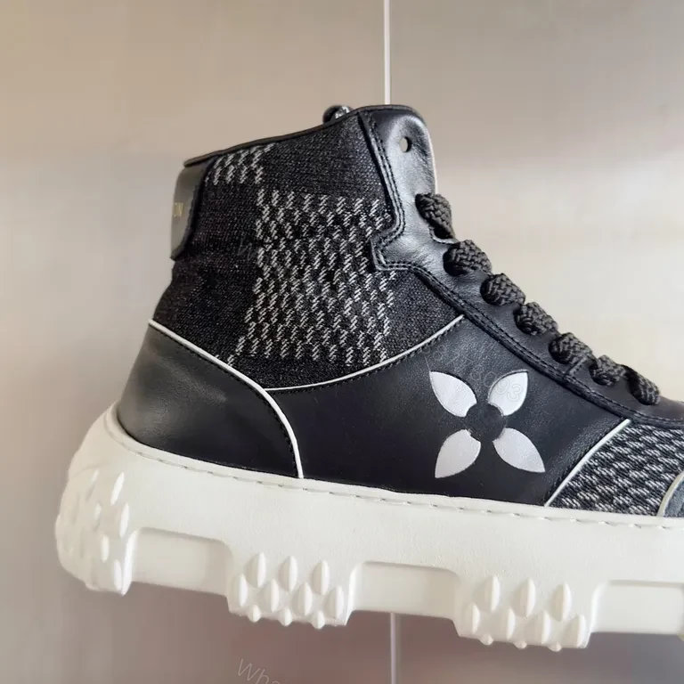 View 8 of Urban Tech Sneakers: Elevated Texture & LV Detailing