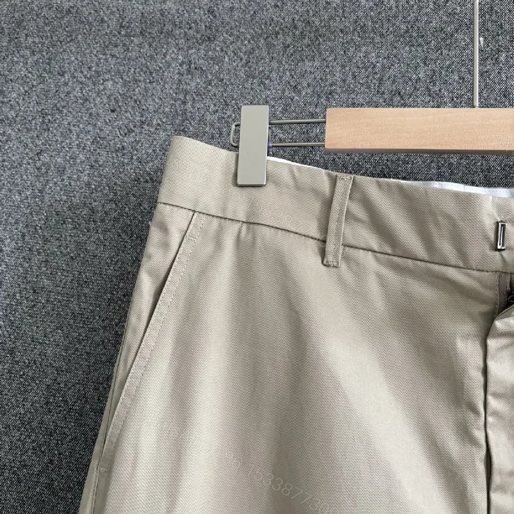 View 9 of Beige Cargo Pants with LV Monogram Patch