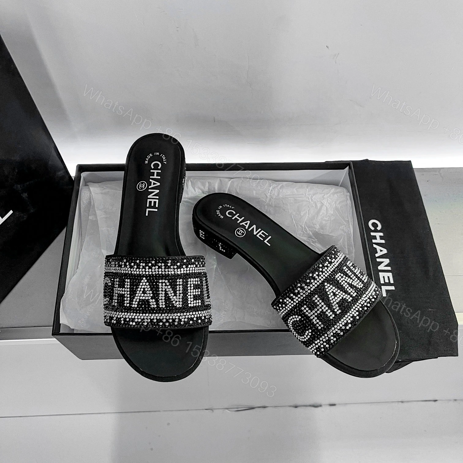 Chanel slipper — view 1