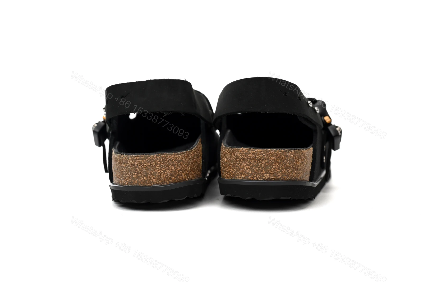 View 4 of Dior by Birkenstock Tokio Mule Black 3SA116ZSD_H900
