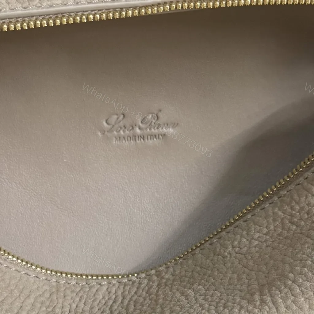 View 5 of Taupe Pebbled Leather Mini Crossbody: Luxe, Compact, Versatile Slice